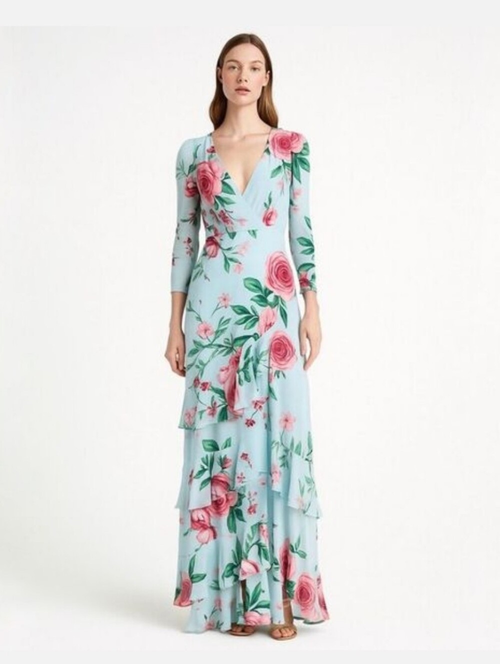 Fame and Partners Dahlia Maxi Gown Nora Dress Size 8